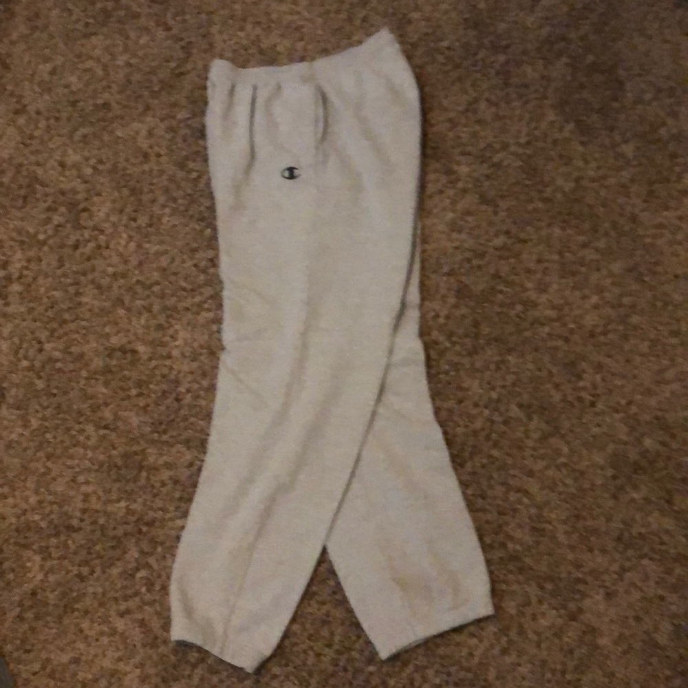 Champion, Men’s large grey sweatpants.